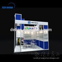 Stand de exposição de exposição modular personalizado e empreiteiro de shanghai001639